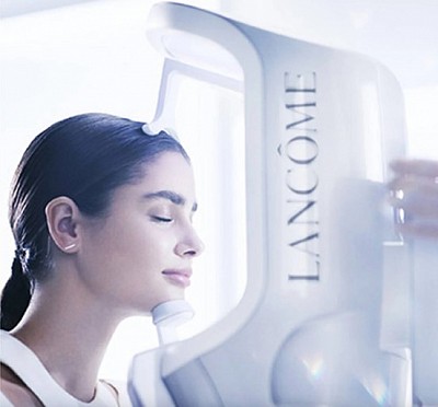 skin scree, beauty tech, lancome, macys, montebello, macys montebello, lancome counter, beauty, mua, makeup
