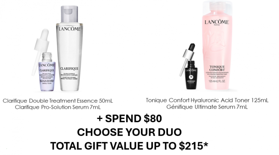 TONER, LANCOME, MACYS, GIFT